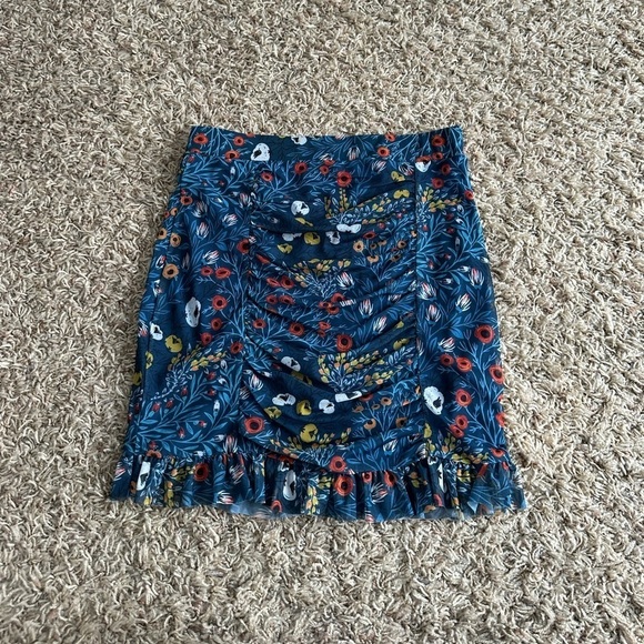 FREE PEOPLE Romi Mesh Mini Skirt - Picture 2 of 3